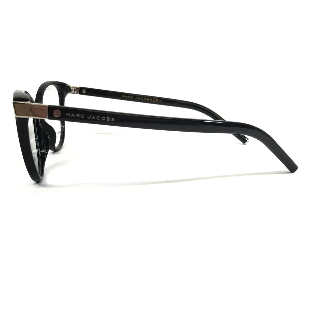 Marc Jacobs Eyeglasses Frames 20 807 Black Cat Eye Full Rim 51-15-145